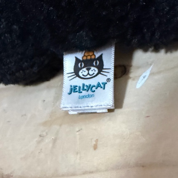 Jellycat Little Paris Black Panther Plush Stuffed Animal Toy Soft 12" Green Eyes - Picture 6 of 13